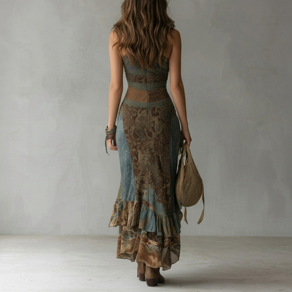 Maria Bohemia I Vestido Asimétrico de Verano